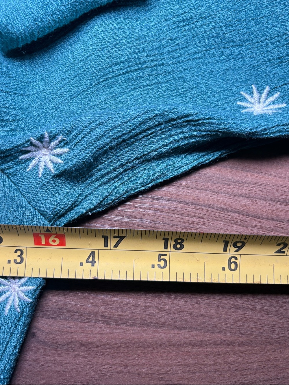Sweet Salt Embroidered Boho Midi Dress | Emerald Green Coastal Cottagecore - Picture 10 of 11